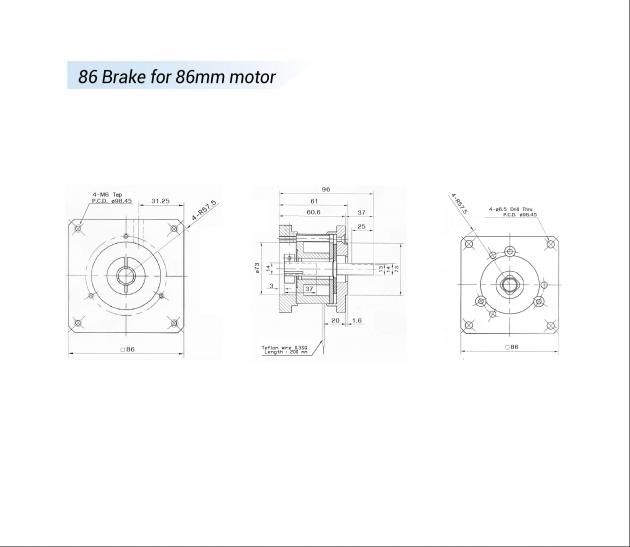 86mm 直線步進馬達 1